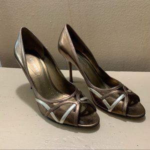 Nine West • open toed heels